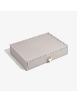 Schmuckkasten "Classic" in Taupe - (B)25 x (H)18 x (T)5,8 cm