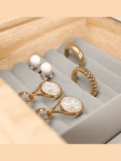 Schmuckkasten Stowit weiß 26 x 22 x 12cm in weiß