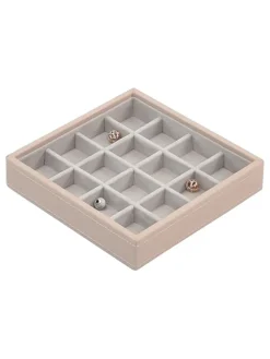 Schmuckkiste in Rosa - (B)15 x (H)15 x (T)3 cm