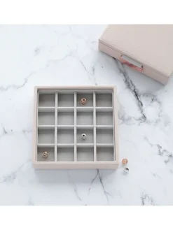 Schmuckkiste in Rosa - (B)15 x (H)15 x (T)3 cm