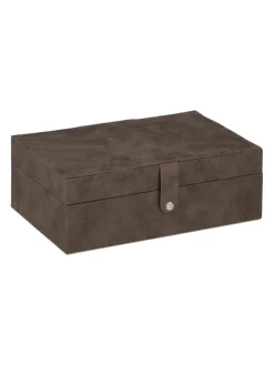 Schmuckkästchen in Braun - (B)29 x (H)10 x (T)20 cm