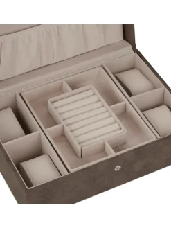 Schmuckkästchen in Braun - (B)29 x (H)10 x (T)20 cm