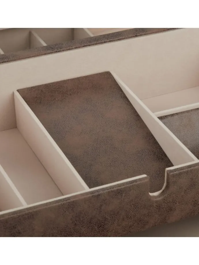 Schmuckkästchen in Braun - (B)34 x (H)13 x (T)31 cm