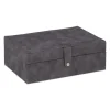 Schmuckkästchen in Grau - (B)29 x (H)10 x (T)20 cm