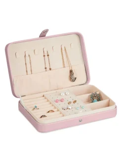 Schmuckkästchen in Rosa - (B)21 x (H)4,5 x (T)14,5 cm