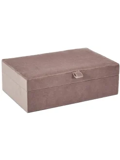 Schmuckkästchen in Rosa - (B)25 x (H)8 x (T)16 cm