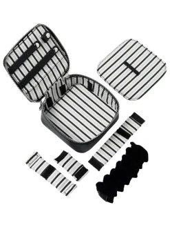 Schmuckkästchen in Schwarz - (B)11 x (H)11 x (T)5 cm