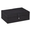 Schmuckkästchen in Schwarz- (B)29 x (H)10 x (T)20 cm