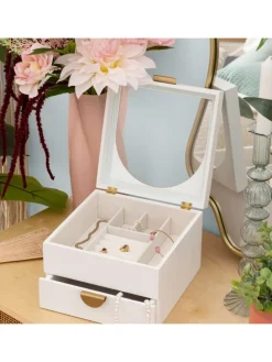 Schmuckkästchen in weiß