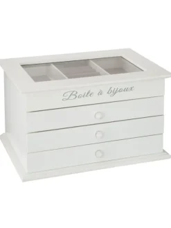 Schmuckkästchen in weiß