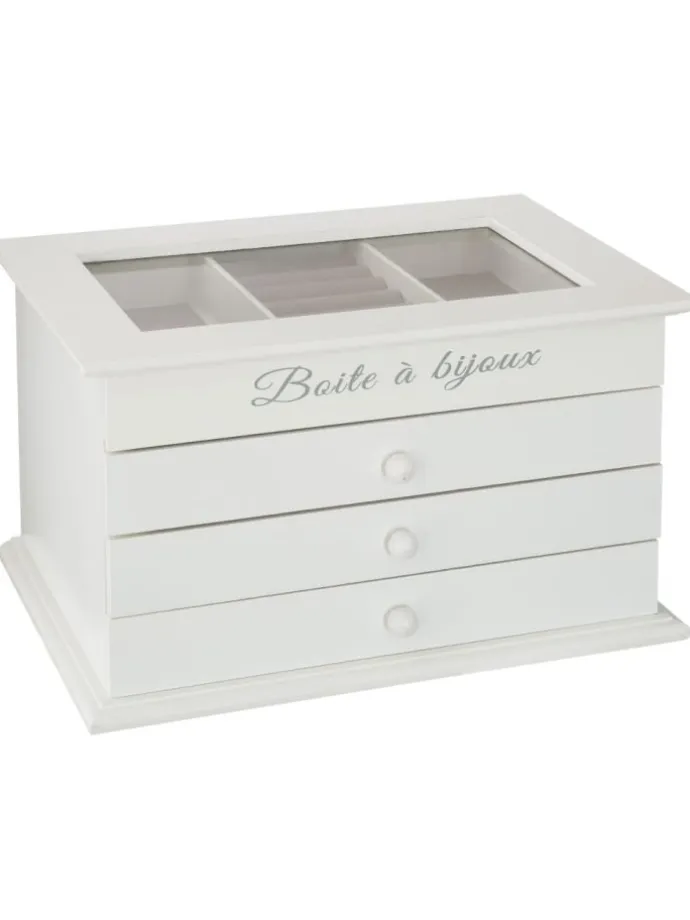 Schmuckkästchen in weiß
