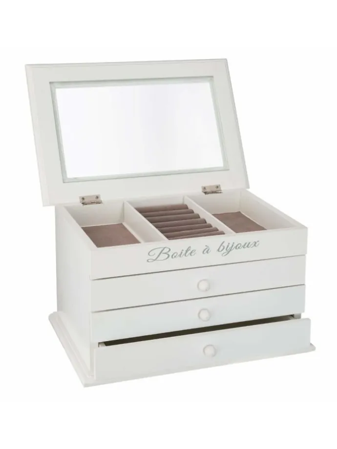 Schmuckkästchen in weiß