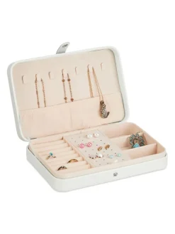 Schmuckkästchen in Weiß - (B)21 x (H)4,5 x (T)14,5 cm