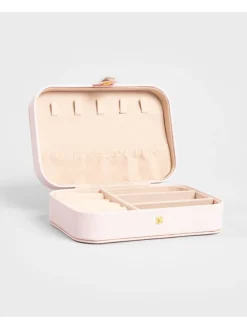 Schmuckkästchen "Love" in Rosa - (B)12 x (H)6 x (T)17 cm
