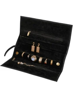 Schmuckrolle in schwarz