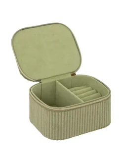 Schmuckschatulle in olivgrün