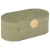 Schmuckschatulle in olivgrün