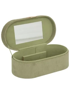 Schmuckschatulle in olivgrün