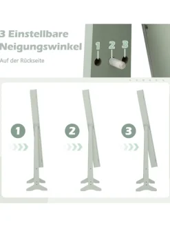 Schmuckschrank in Grün