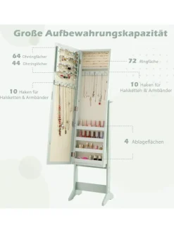 Schmuckschrank in Grün