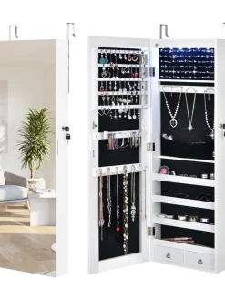 Schmuckschrank in Weiß