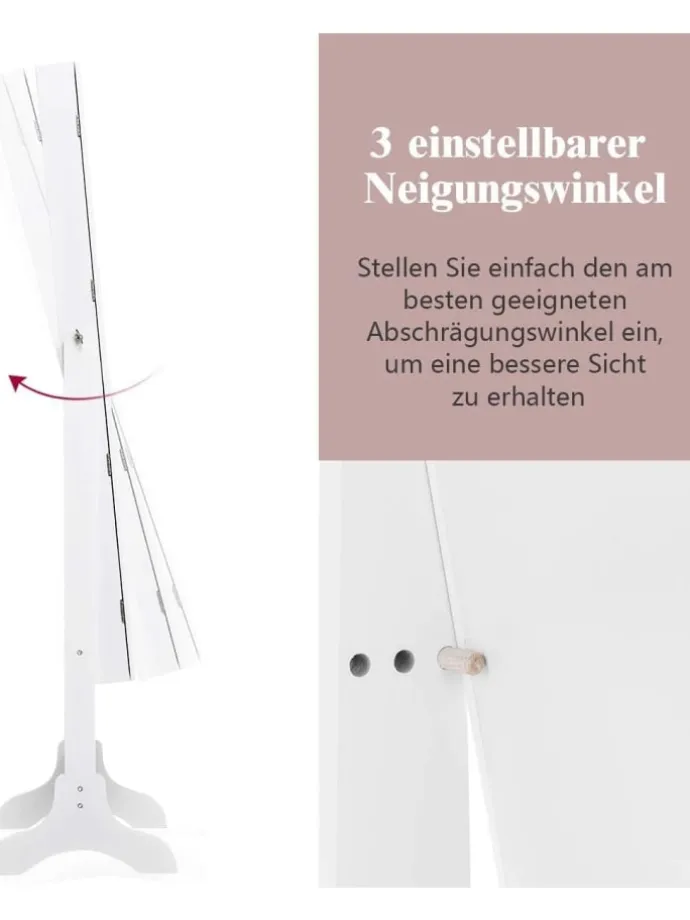 Schmuckschrank in Weiß