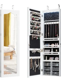 Schmuckschrank in Weiß