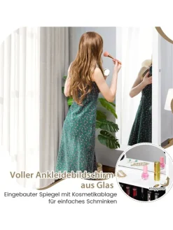 Schmuckschrank in Weiß