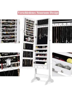 Schmuckschrank in Weiß