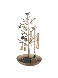 Schmuckständer "Baum" in Gold