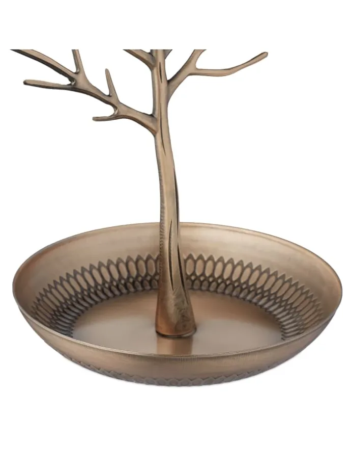 Schmuckständer "Baum" in Gold