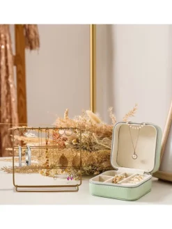 Schmuckständer in Bronze - (B)20 x (H)18 x (T)9 cm