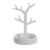 Schmuckständer in Hellgrau - (H)13 x Ø 8 cm
