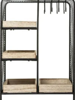 Schmuckständer in schwarz