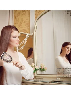 Schmuckständer in Silber - (B)20 x (H)18 x (T)9 cm