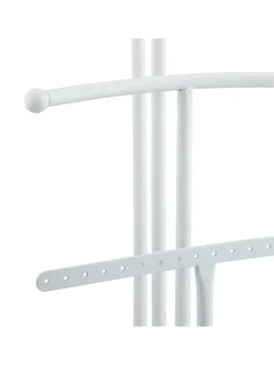 Schmuckständer in Weiß/ Braun - (B)24 x (H)43 x (T)18 cm