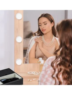 Schmucktablett in Schwarz - (B)25,5 x (H)5 x (T)18,5 cm