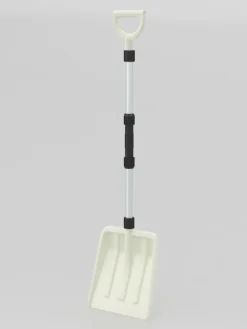 Schneeschaufel 116,5 cm in Weiß