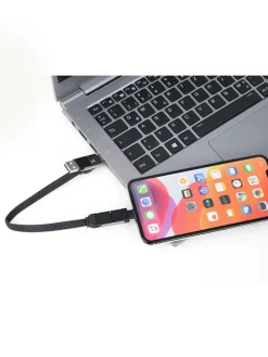 Schnellladekabel in Schwarz