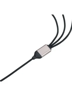 Schnellladekabel in Schwarz - (L)120 cm