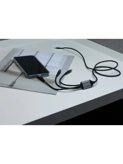 Schnellladekabel in Schwarz - (L)120 cm