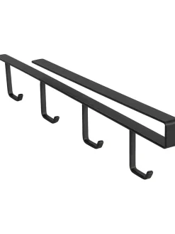 Schrankeinsatz in Schwarz - (H)7 x (T)33 cm