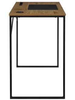 Schreibtisch ''Link'' in Hellbraun - (B)90 x (H)76 x (T)50 cm