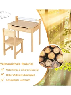 Schreibtisch Set ab 3 Jahren in Beige