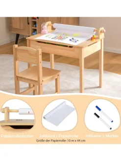 Schreibtisch Set ab 3 Jahren in Beige