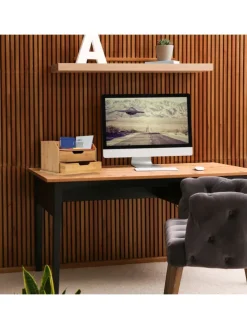 Schreibtisch-Organizer in Natur