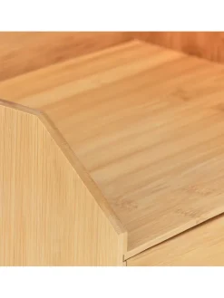 Schreibtisch-Organizer in Natur