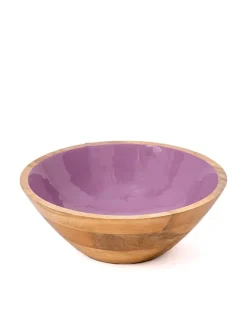 Schüssel "Singita" in Lila/ Hellbraun - Ø 30 cm