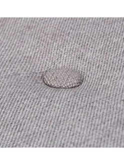 Schuhbank in Natur/Grau