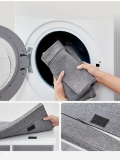 Schuhbank in Weiß/ Grau - (B)104 x (H)48 x (T)30 cm